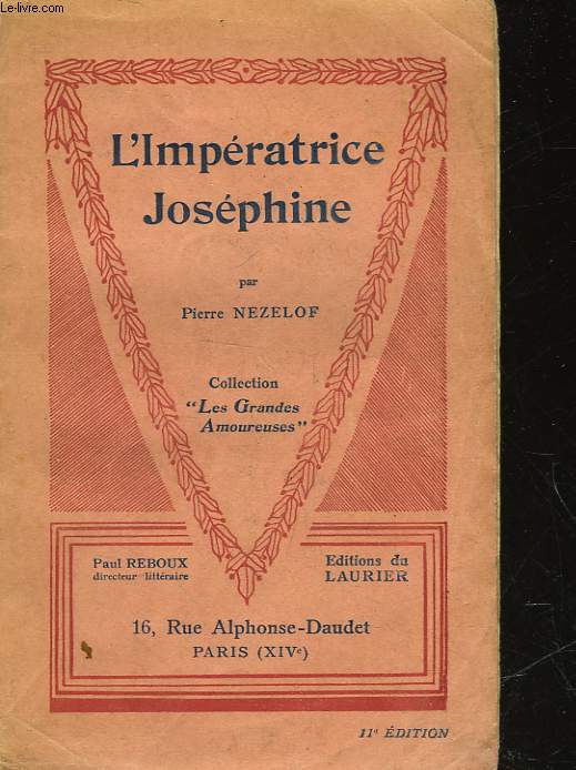 L'IMPERATRICE JOSEPHINE