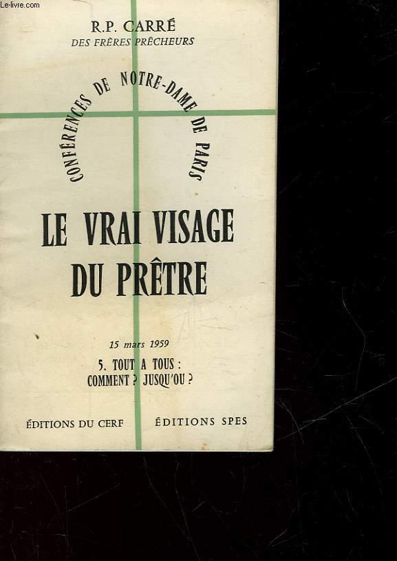 LE VRAI VISAGE DU PRETRE