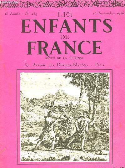 LES ENFANTS DE FRANCE - 5 ANNEE - N134