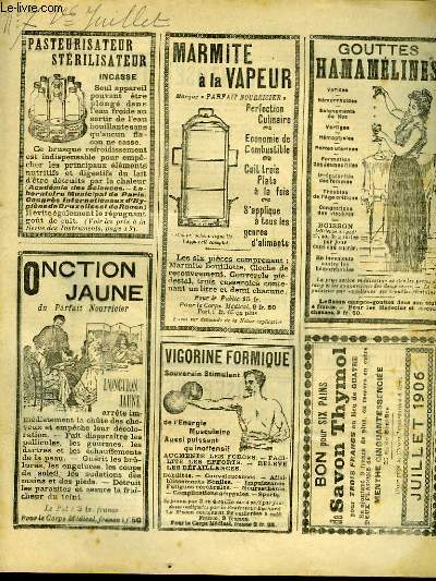 JOURNAL DES MEDECINS ET DES ACCOUCHEURS -
