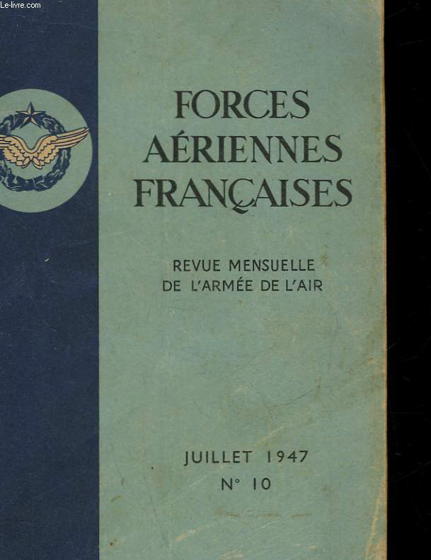 FORCES AERIENNES FRANCAISES - 2 ANNEE