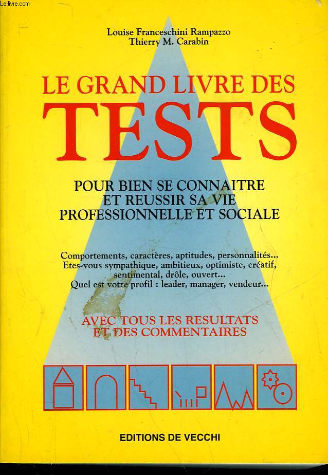 LE GRAND LLIVRE DES TESTS - COLLECTIF - 2000 - Imagen 1 de 1