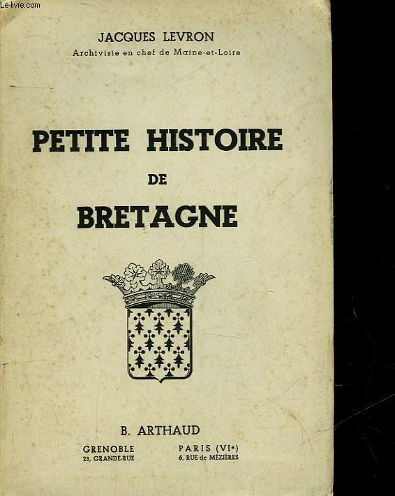 PETITE HISTOIRE DE BRETAGNE