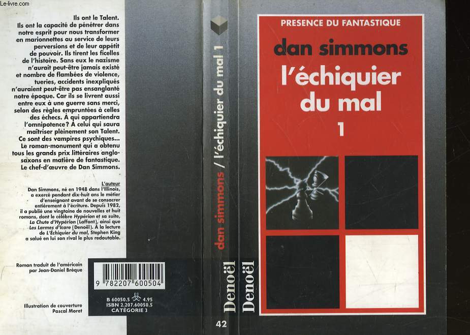 L'ECHIQUIER DU MAL - 4 TOMES