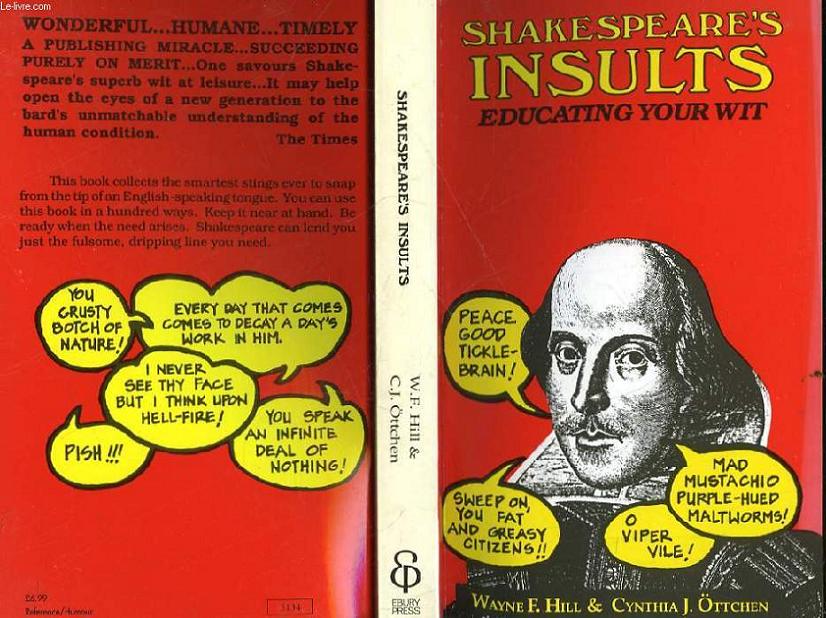SHAKESPEARE'S INSULTS - EDUCATING YOUR WIT
