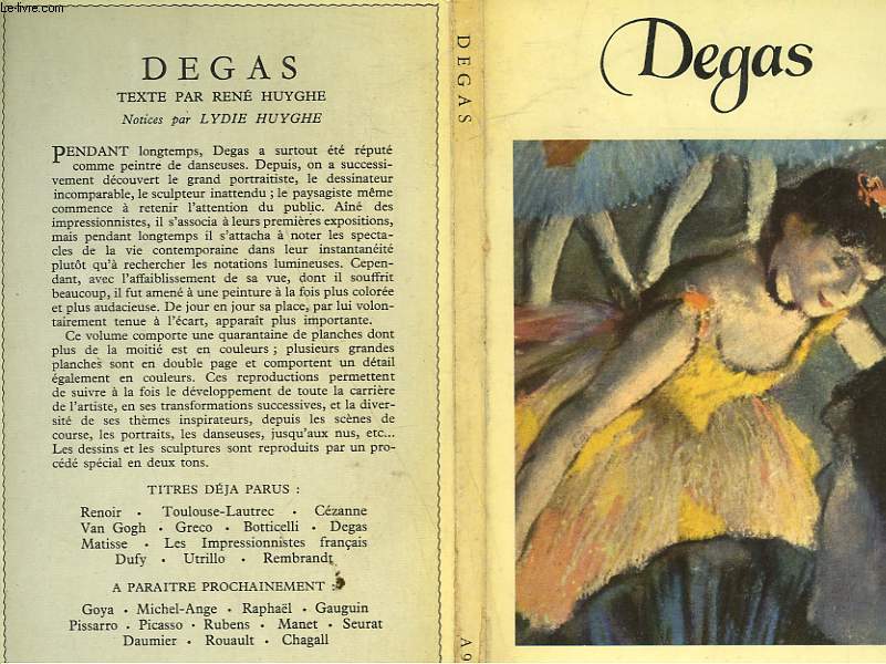 EDGAR-HILAIRE-GERMAIN DEGAS 1834-1917
