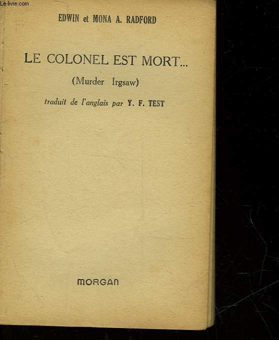 LE COLONEL EST MORT... MURDER IRGSAW