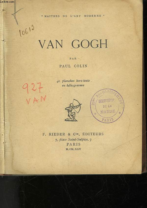 VAN GOCH - COLIN PAUL - 1925 - Afbeelding 1 van 1