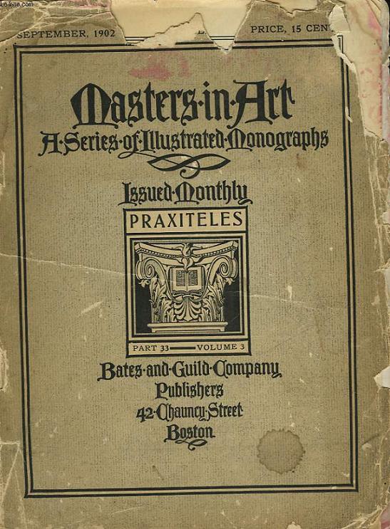 MASTERS-IN ART A SERIES OF ILLUSTRATED MONOGRAPHS