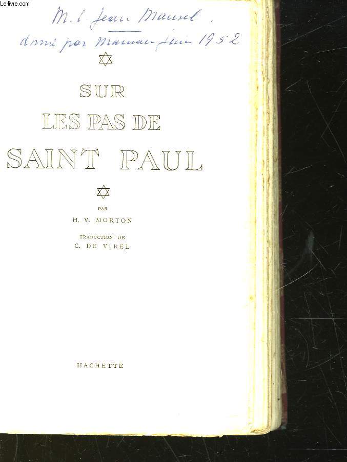 SUR LES PAS DE SAINT PAUL