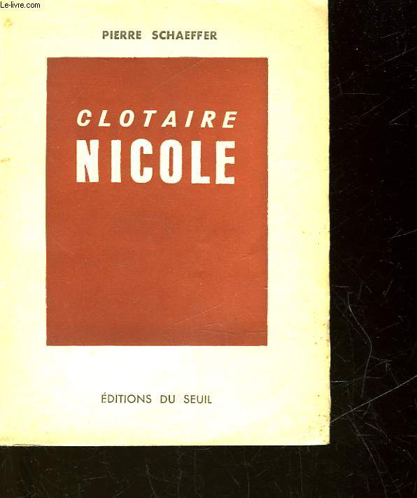 CLOTAIRE NICOLE