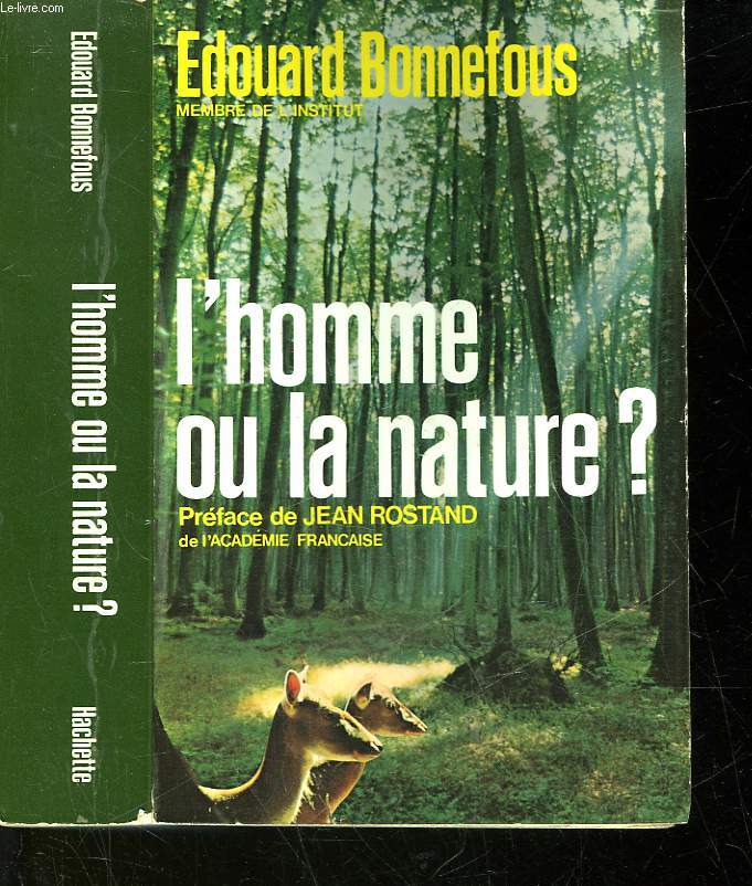 L'HOMME OU LA NATURE?