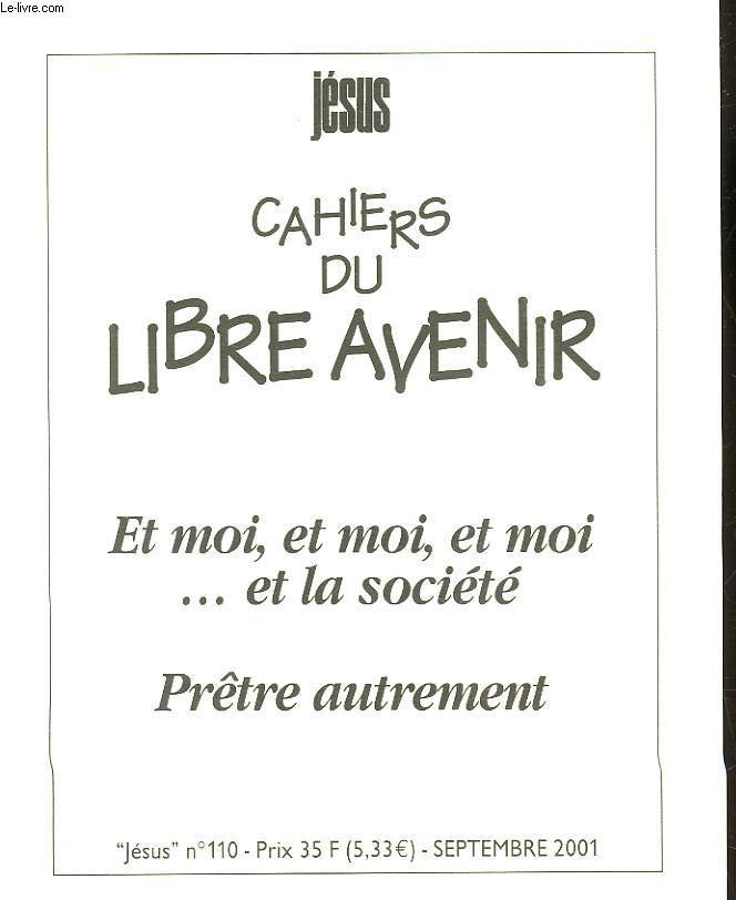 JESUS - CAHIERS DU LIBRE AVENIR