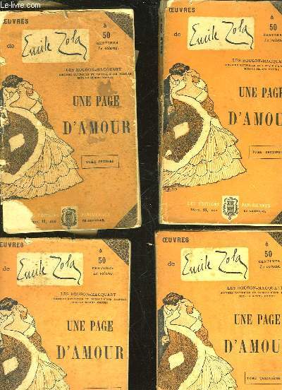 UNE PAGE D'AMOUR - 5 TOMES