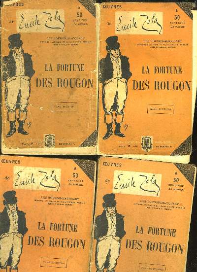 LA FORTUNE DES ROUGON - 5 TOMES