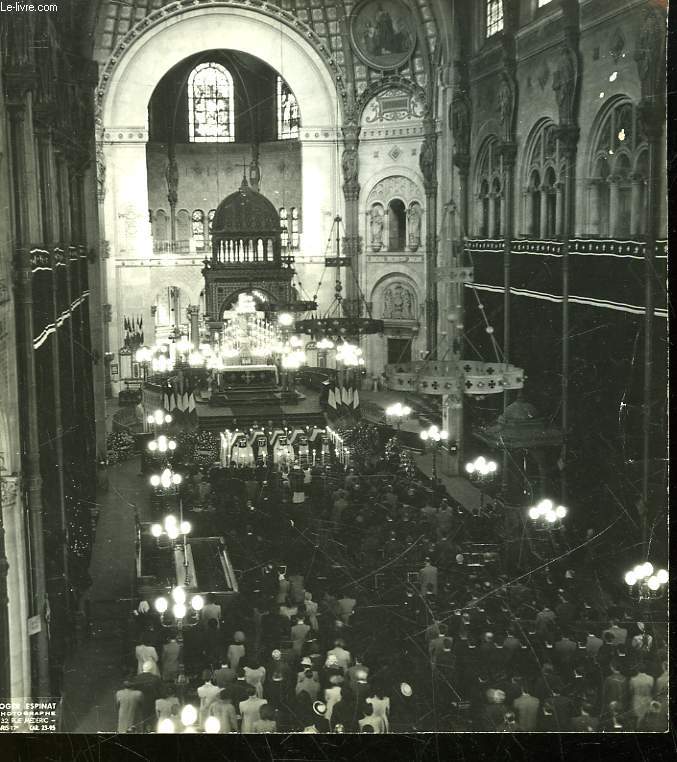 PHOTO ANCIENNE - INTERIEUR EGLISE