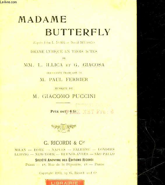 MADAME BUTTERFLY