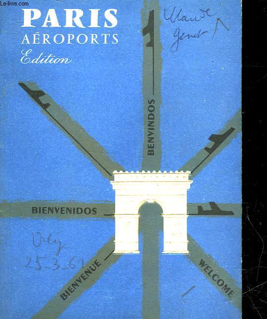 PARIS BIENVENIDOS - BIENVENUE - WELCOME - BENVINDOS