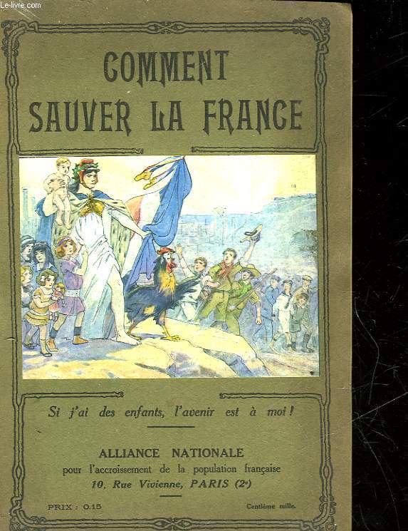 COMMENT SAUVER LA FRANCE