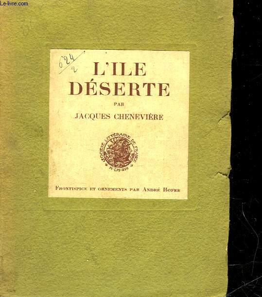 L'ILE DESERTE