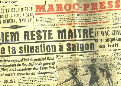 MAROC-PRESSE - GRAND QUOTIDIEN D'INFORMATION