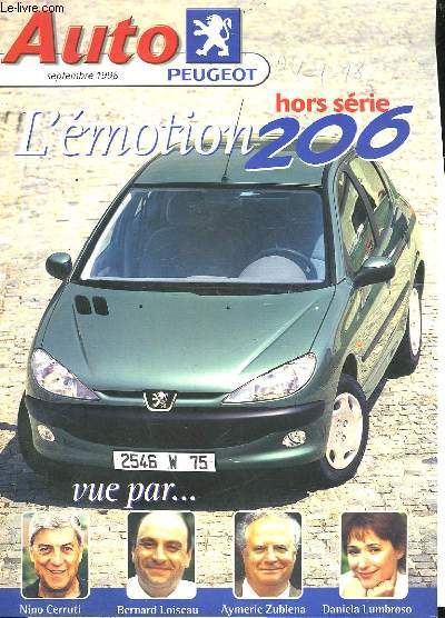 AUTO- PEUGEOT - HORS SERIE - L'EMOTION 206