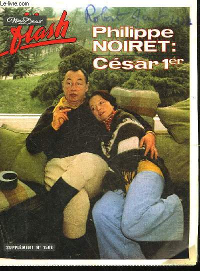 NOUS DEUX FLASH - SUPPLEMENT N1508 - PHILIPPE NOIRET : CESAR 1ER