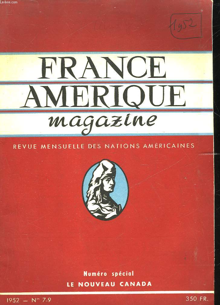 FRANCE-AMERIQUE MAGAZINE - 43 ANNEE - N481 - 483