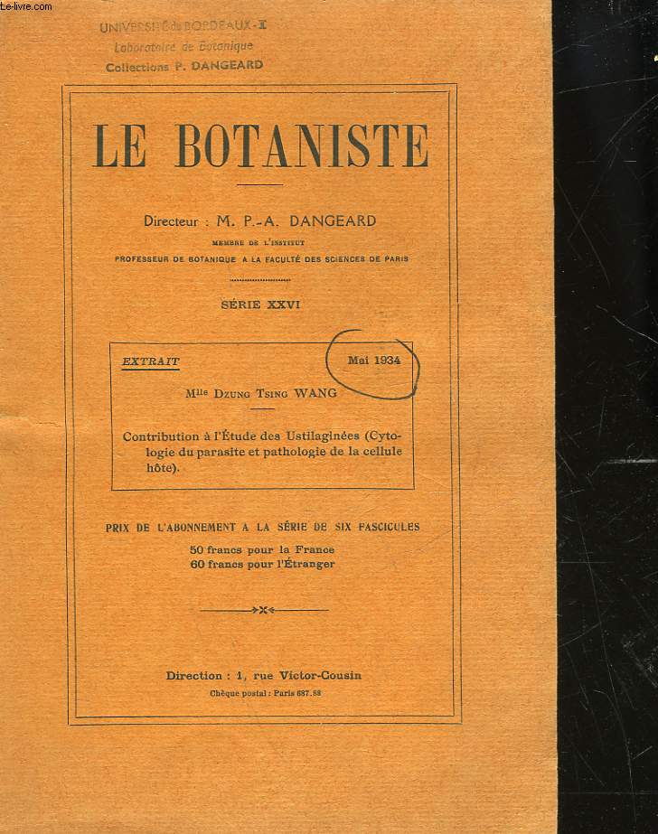 LE BOTANISTE - SERIE 26