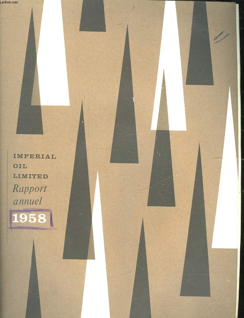 IMPERIAL OIL LIMITED - RAPPORT ANNUEL