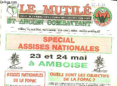 1 LOT DE - 26 - LE MUTILE ET ANCIEN COMBATTANT