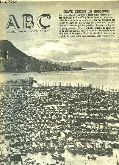 ABC - GRAVE TENSION EN HONG-KONG