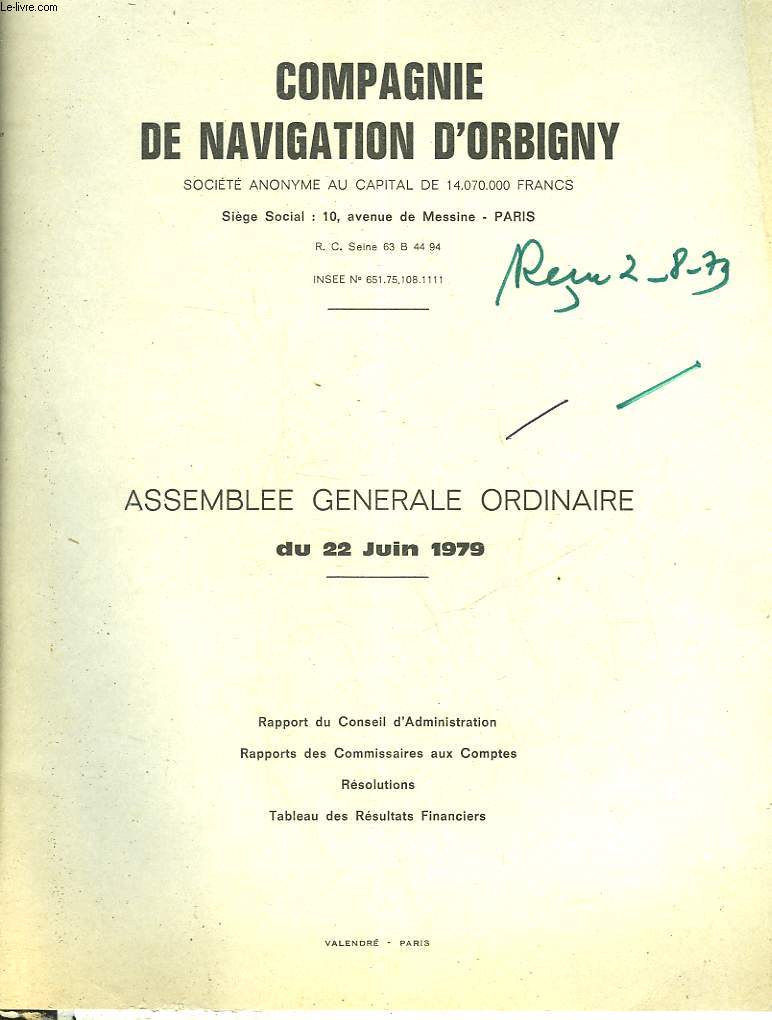 COMPAGNIE DE NAVIGATION D'ORBIGNY