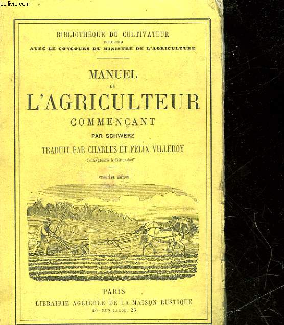 MANUEL DE L'AGRICULTEUR COMMENCANT