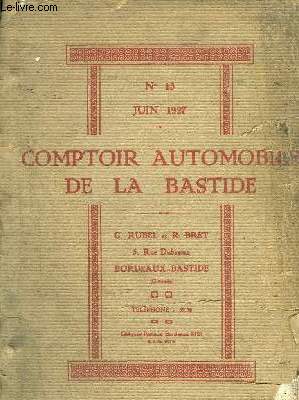 COMPTOIR AUTOMOBILE DE LA BAASTIDE - N13