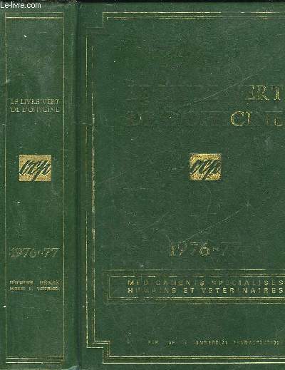 LE LIVRE VERT DE L'OFFICINE