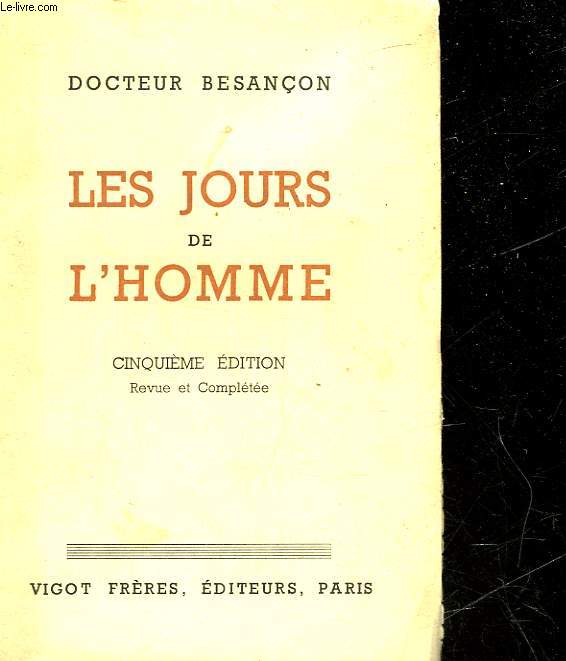 LES JOURS DE L'HOMME