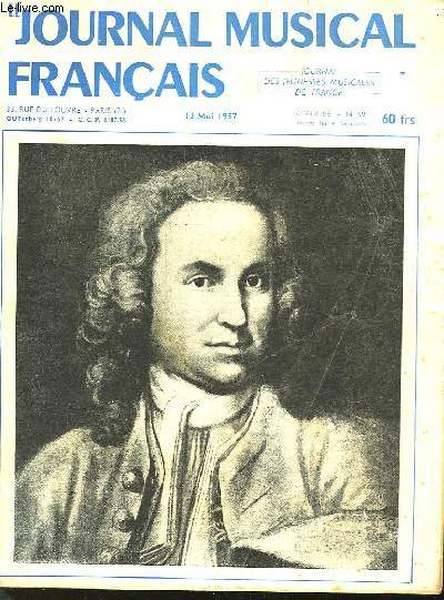 LE JOURNAL MUSICAL FRANCAIS - 6 ANNEE - N59
