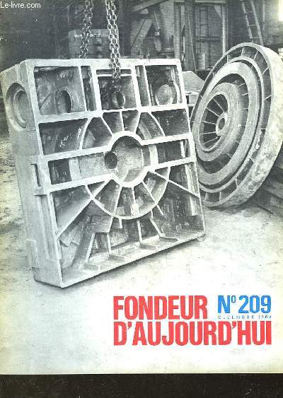 FONDEUR D'AUJOURD'HUI - N 209