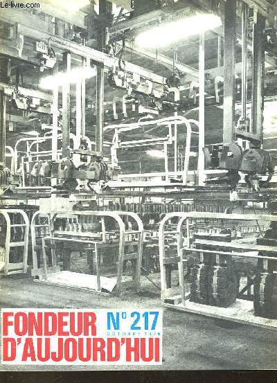 FONDEUR D'AUJOURD'HUI - N 217