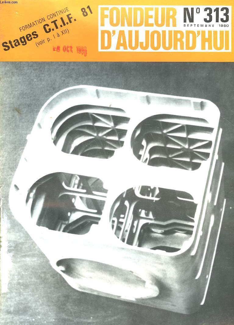 FONDEUR D'AUJOURD'HUI - N313