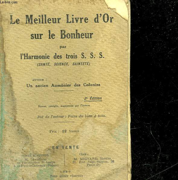 LE MEILLEUR LIVRE D'OR SUR LE BONHEUR