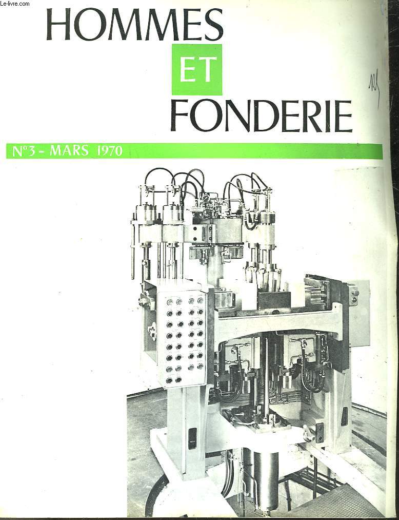 HOMME ET FONDERIE - N 3