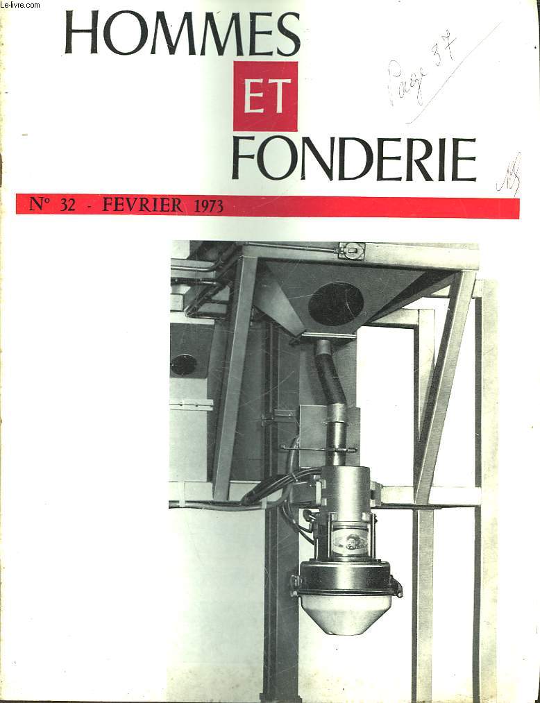 HOMME ET FONDERIE - N 32