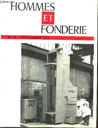 HOMME ET FONDERIE - N 39