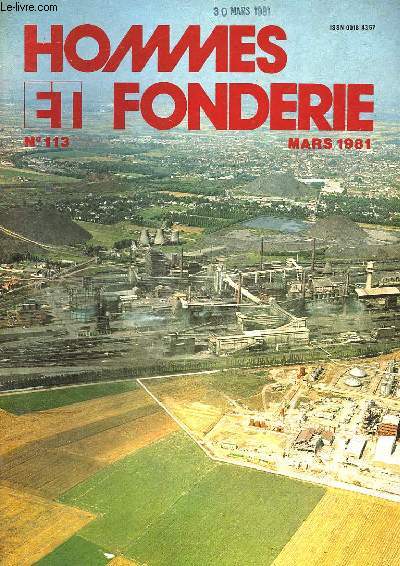 HOMME ET FONDERIE - N 113