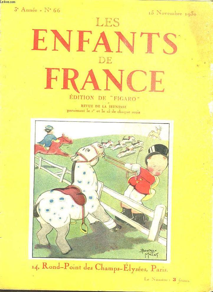 LES ENFANTS DE FRANCE - 3 ANNEE - N66