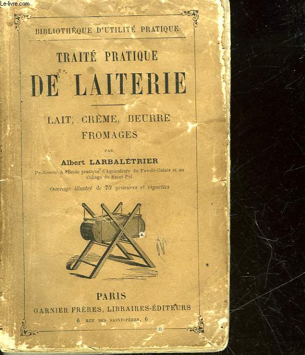 TRAITE PRATIQUE DE LAITERIE