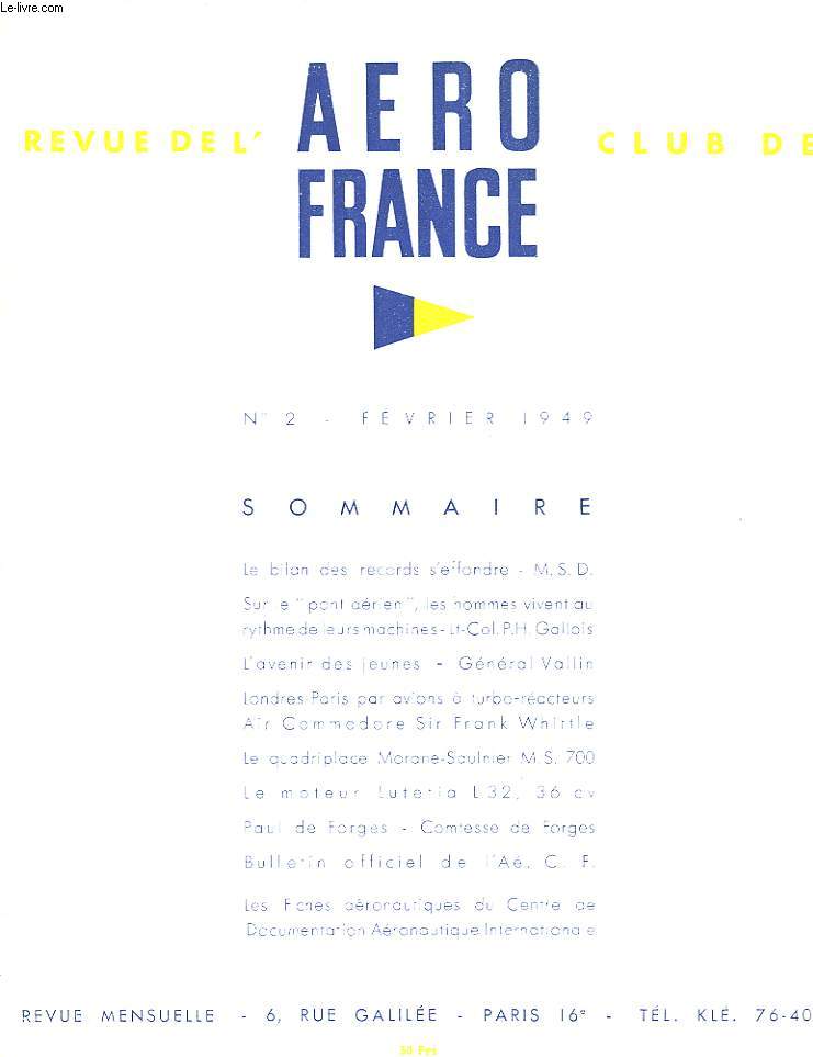 REVUE DE L'AERO CLUB DE FRANCE - N2