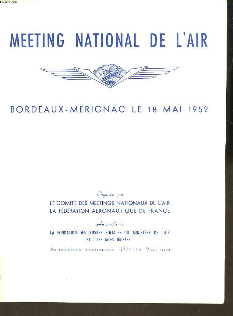 MEETING NATIONAL DE L'AIR